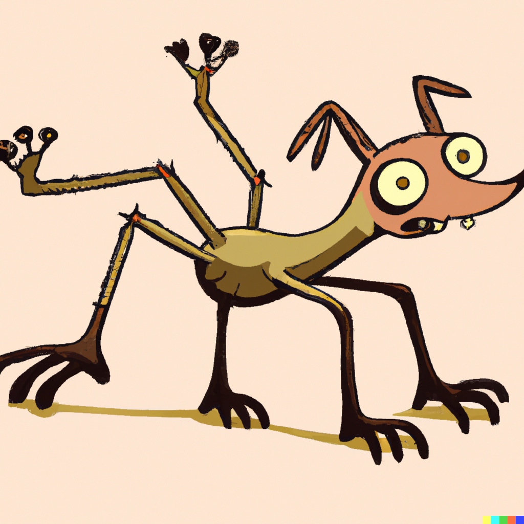 The Dog with 8 Legs